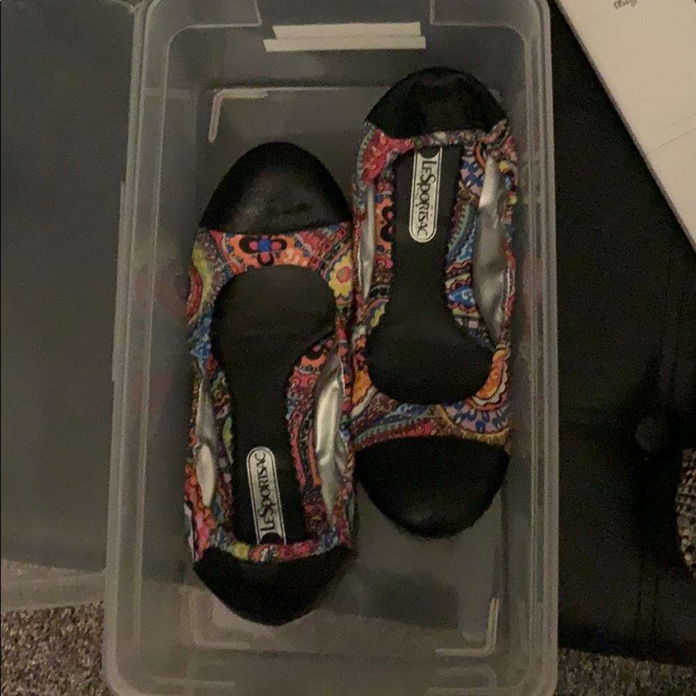 LeSportac flats Penelope size 6